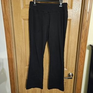 New York & Co. Black flare leg yoga pants = size L
